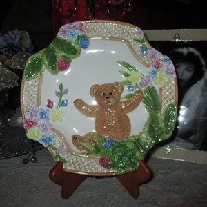 Boyds Bear 3D Decorative Dish